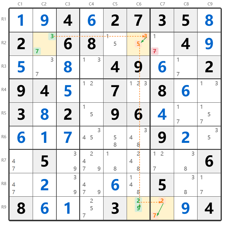 ตัวอย่าง XY-Chain 1